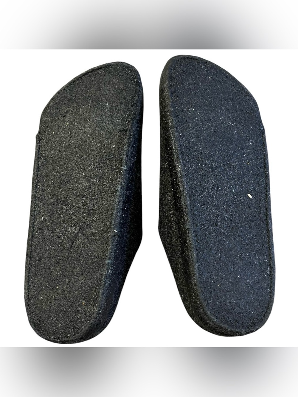 Birkenstock Zermatt 41 Womens 10 Mens 8 Anthracite Wool Blend Slip On Slippers - Picture 6 of 8